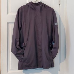 Grey Reversible Water and Wind Resistant Jacket, Size 2X.